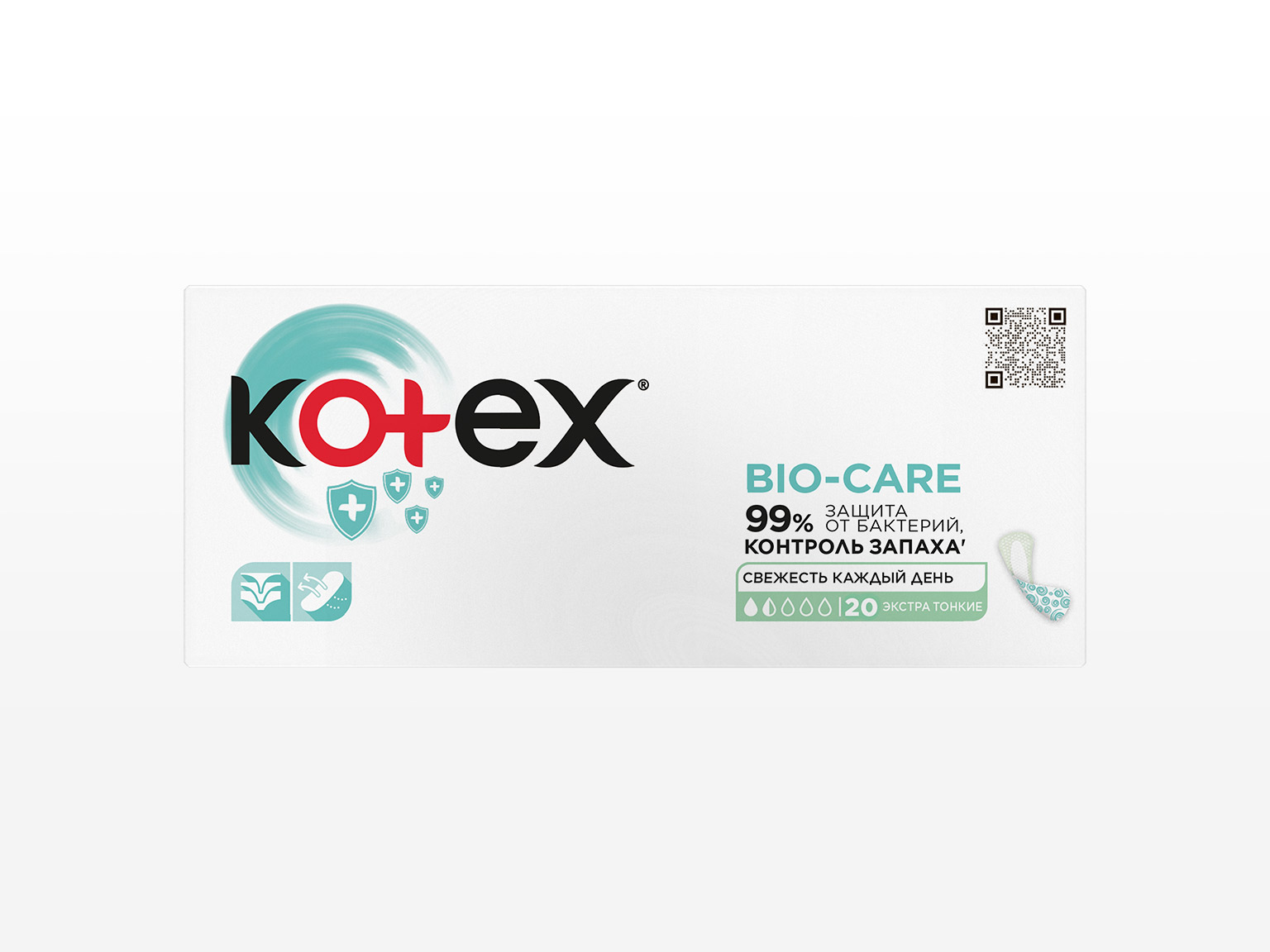 Kotex Bio-Care ekstra yupqa 20 dona