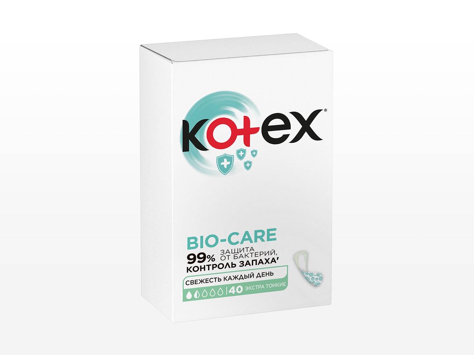 Kotex Bio-Care ekstra yupqa 40 dona