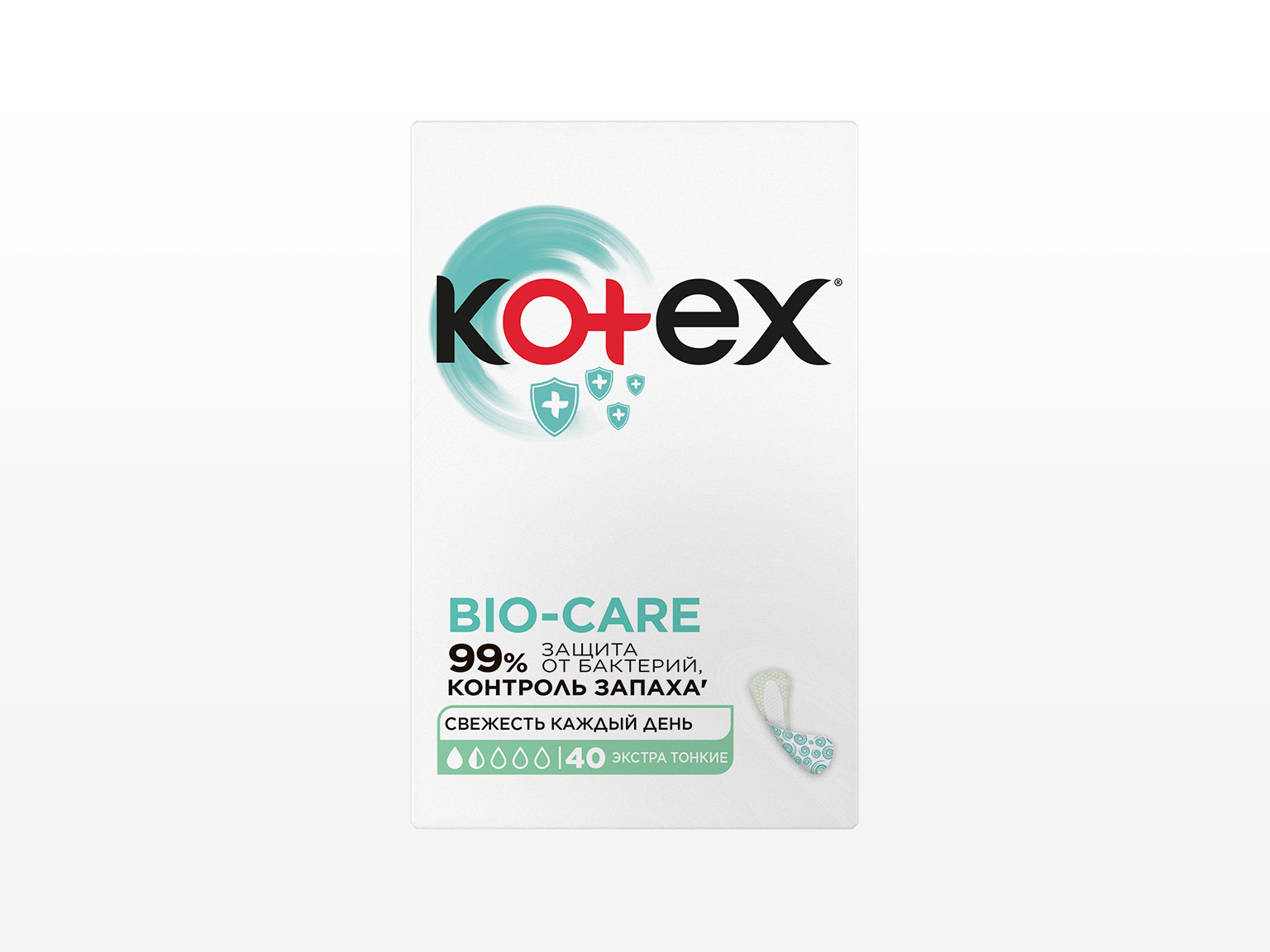 Kotex Bio-Care ekstra yupqa 40 dona