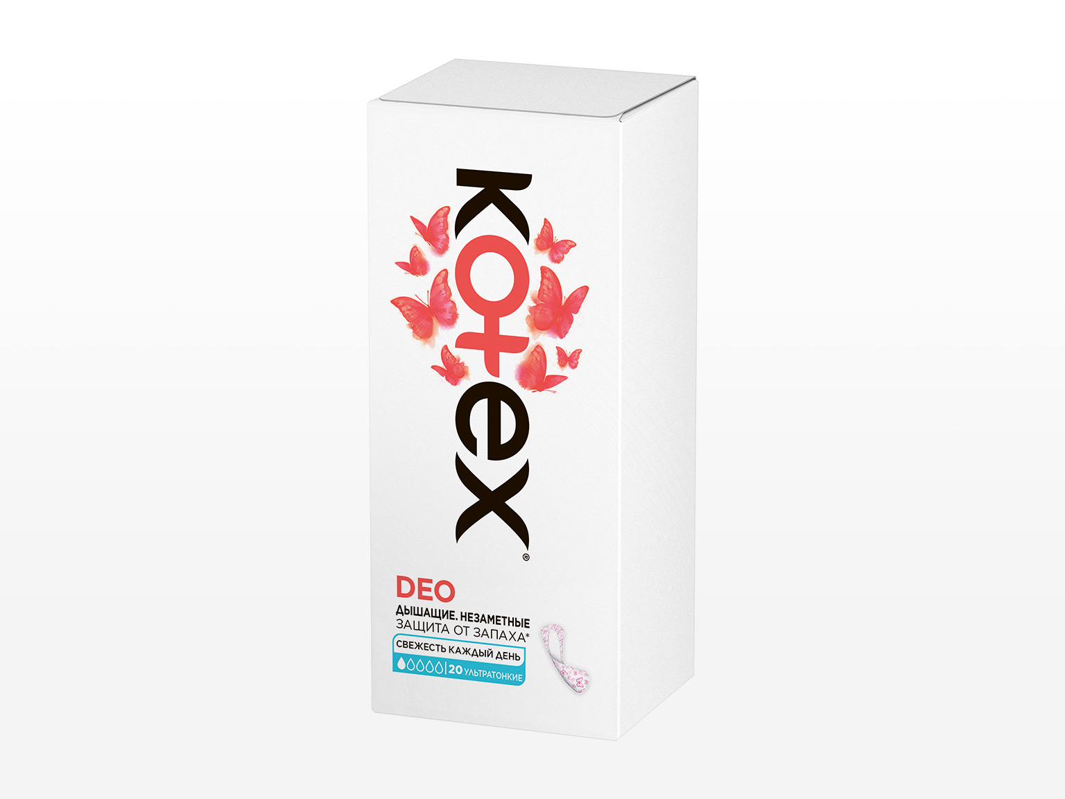 Kotex Deo Ultra yupqa 20 dona