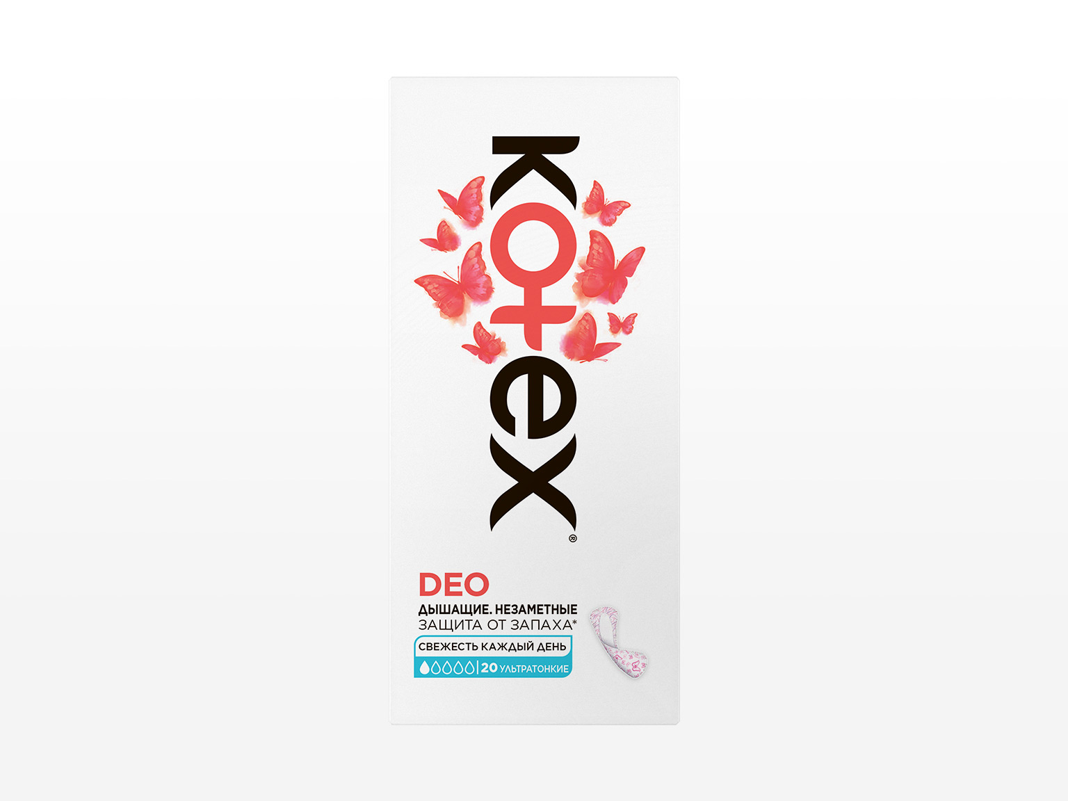 Kotex Deo Ultra yupqa 20 dona