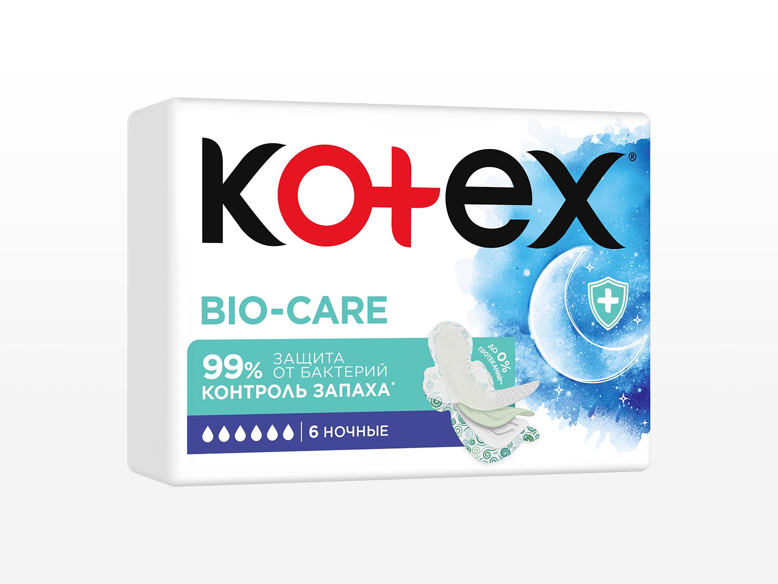 Kotex Biocare Ночные 